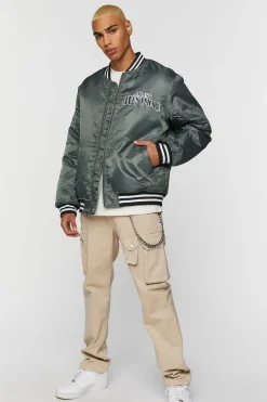 Mount Westmore Embroidered Varsity Jacket