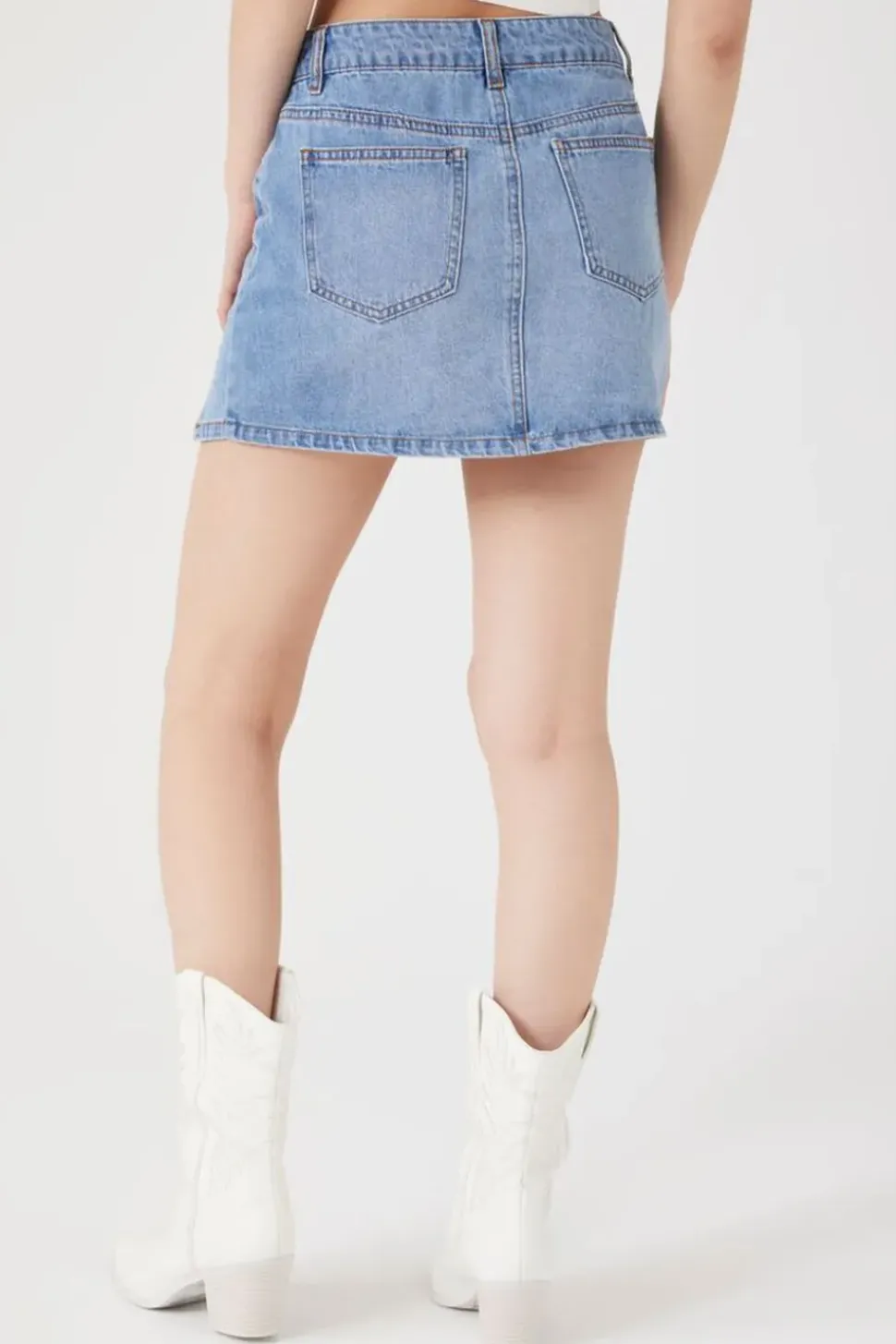M-Slit Mini Skirt