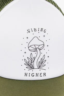 Mushroom Graphic Trucker Hat