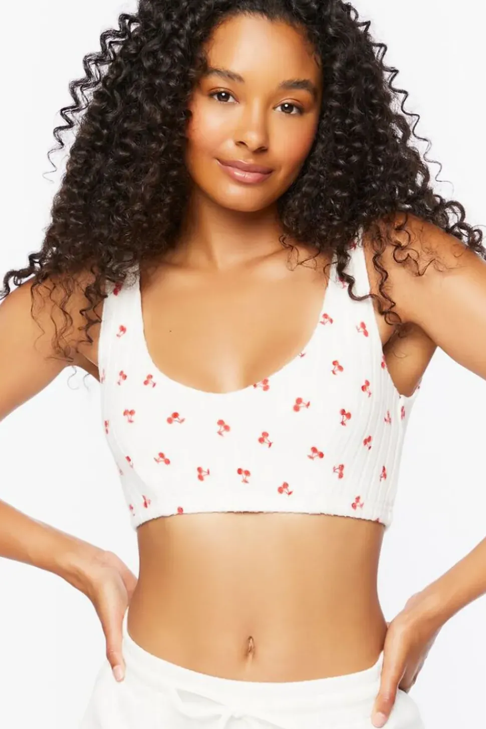 Mushroom Print Lounge Bralette