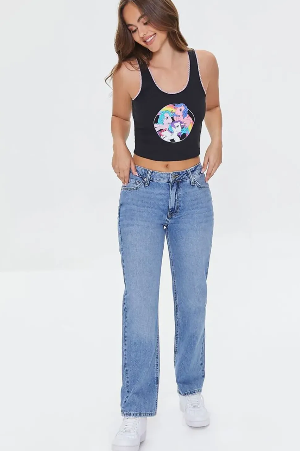 My Little Pony Graphic Crop Top