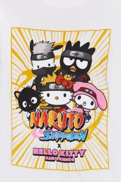Naruto Shippuden X Hello Kitty & Friends Graphic Tee