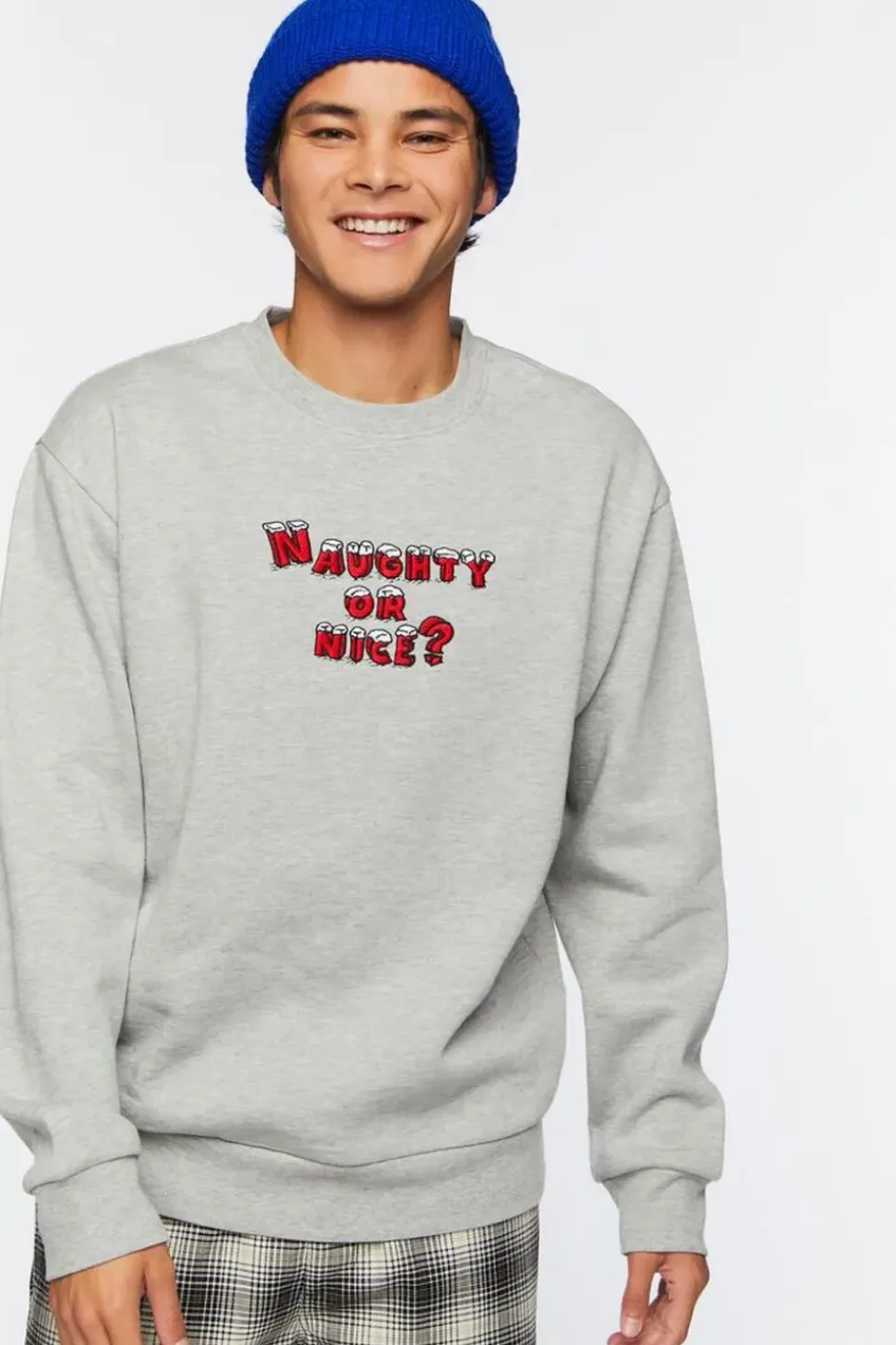 Naughty Or Nice Graphic Pullover