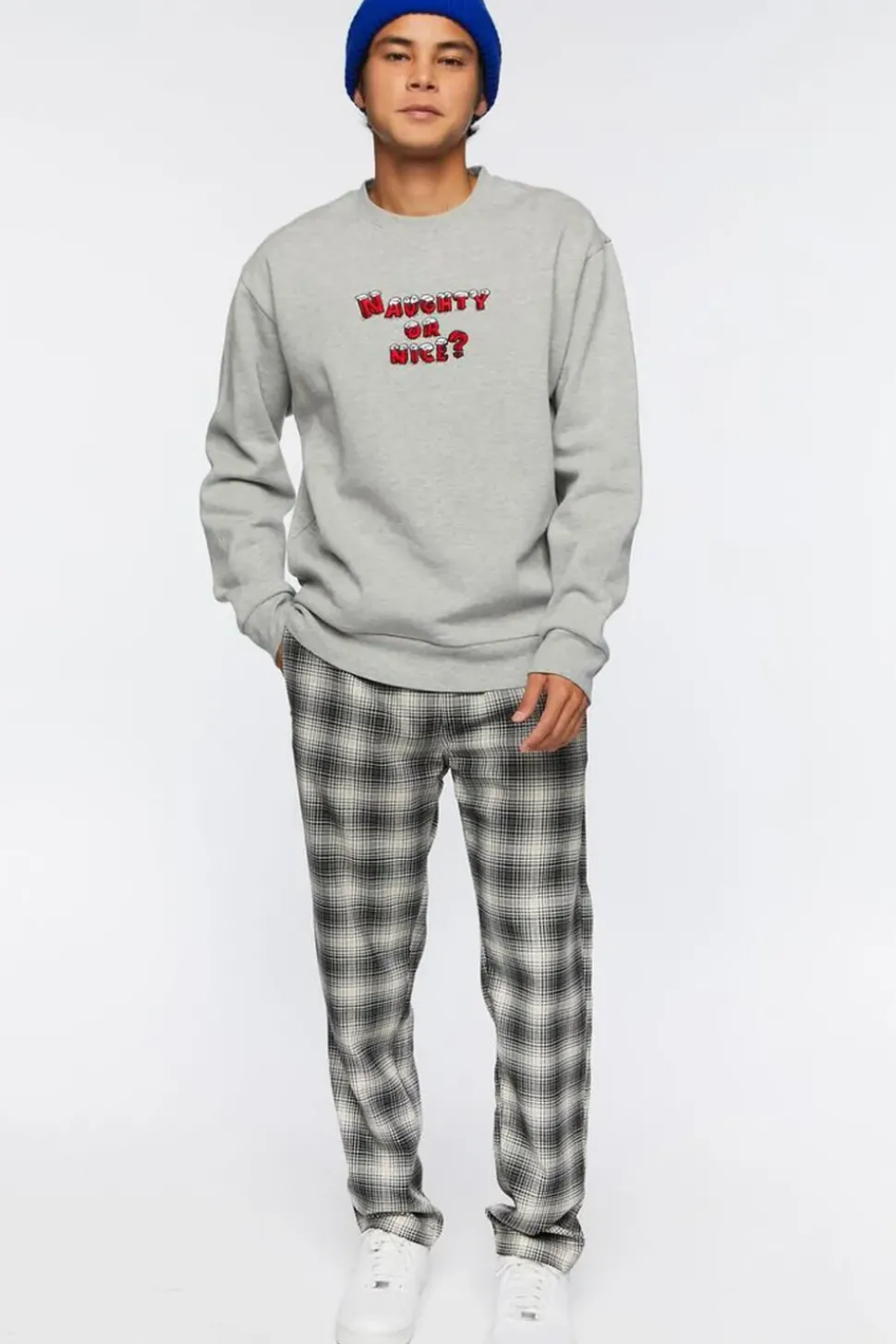 Naughty Or Nice Graphic Pullover
