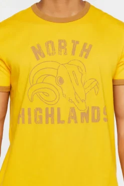 North Highlands Graphic Ringer Tee