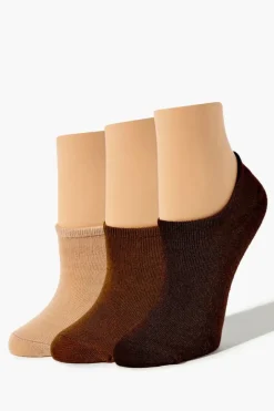 No-Show Socks - 3 Pack