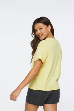 No Signal Graphic Crew Neck Tee