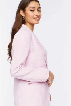 Notched Single-Breasted Blazer