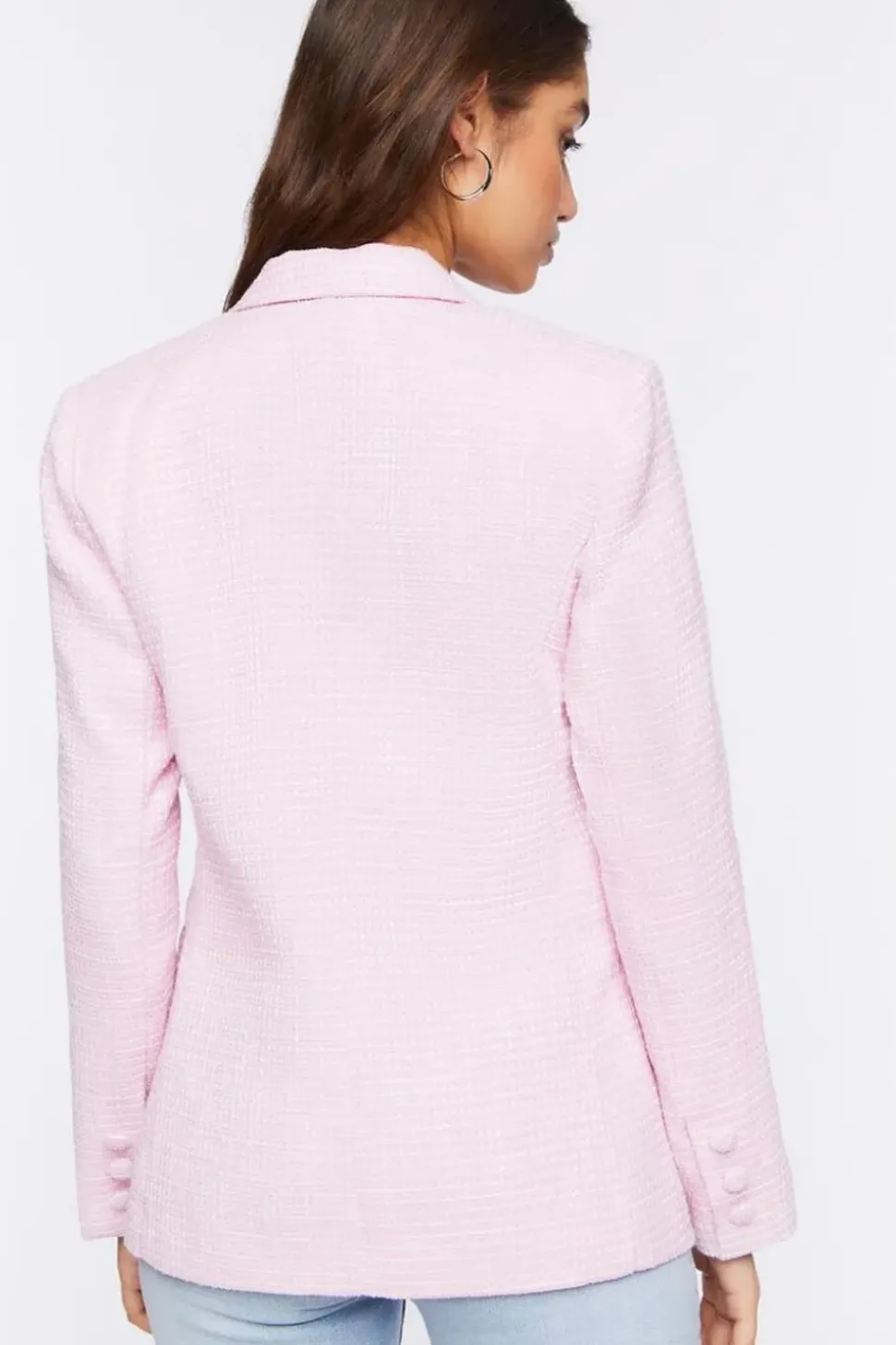 Notched Single-Breasted Blazer