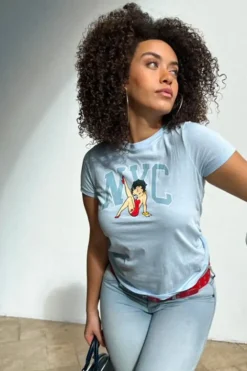 Nyc Betty Boop Graphic Tee