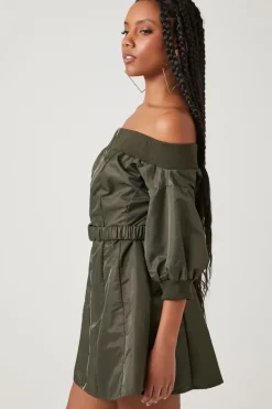 Off-The-Shoulder Mini Dress