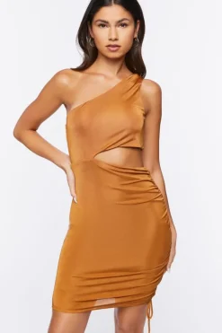 One-Shoulder Bodycon Mini Dress