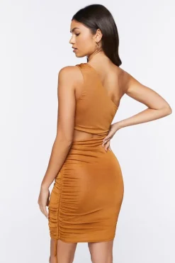 One-Shoulder Bodycon Mini Dress