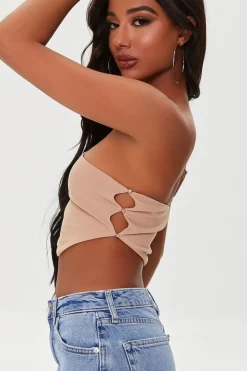 One-Shoulder Cropped Cami