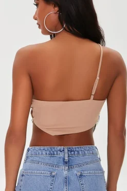 One-Shoulder Cropped Cami