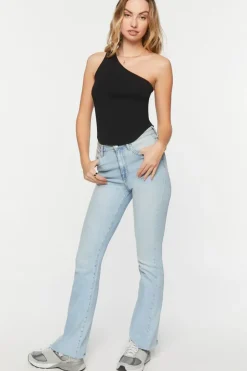 One-Shoulder Crop Top
