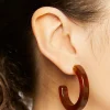 Open-End Hoop Earrings