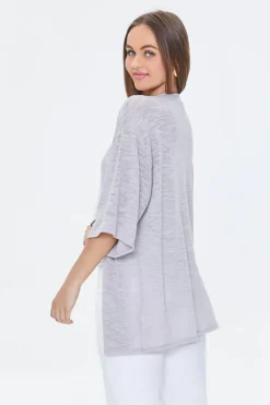 Open-Front Cardigan Sweater