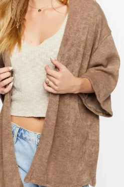 Open-Front Cardigan Sweater