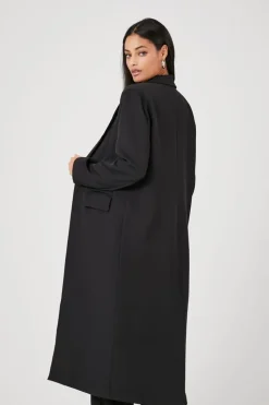 Open-Front Longline Blazer