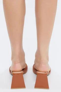 Open-Toe Flare Heels
