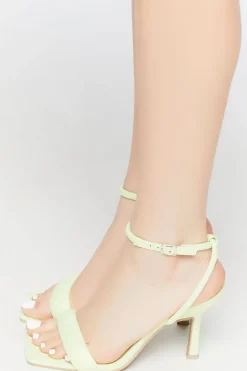 Open-Toe Stiletto Heels