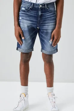 Organically Grown Cotton Denim Shorts