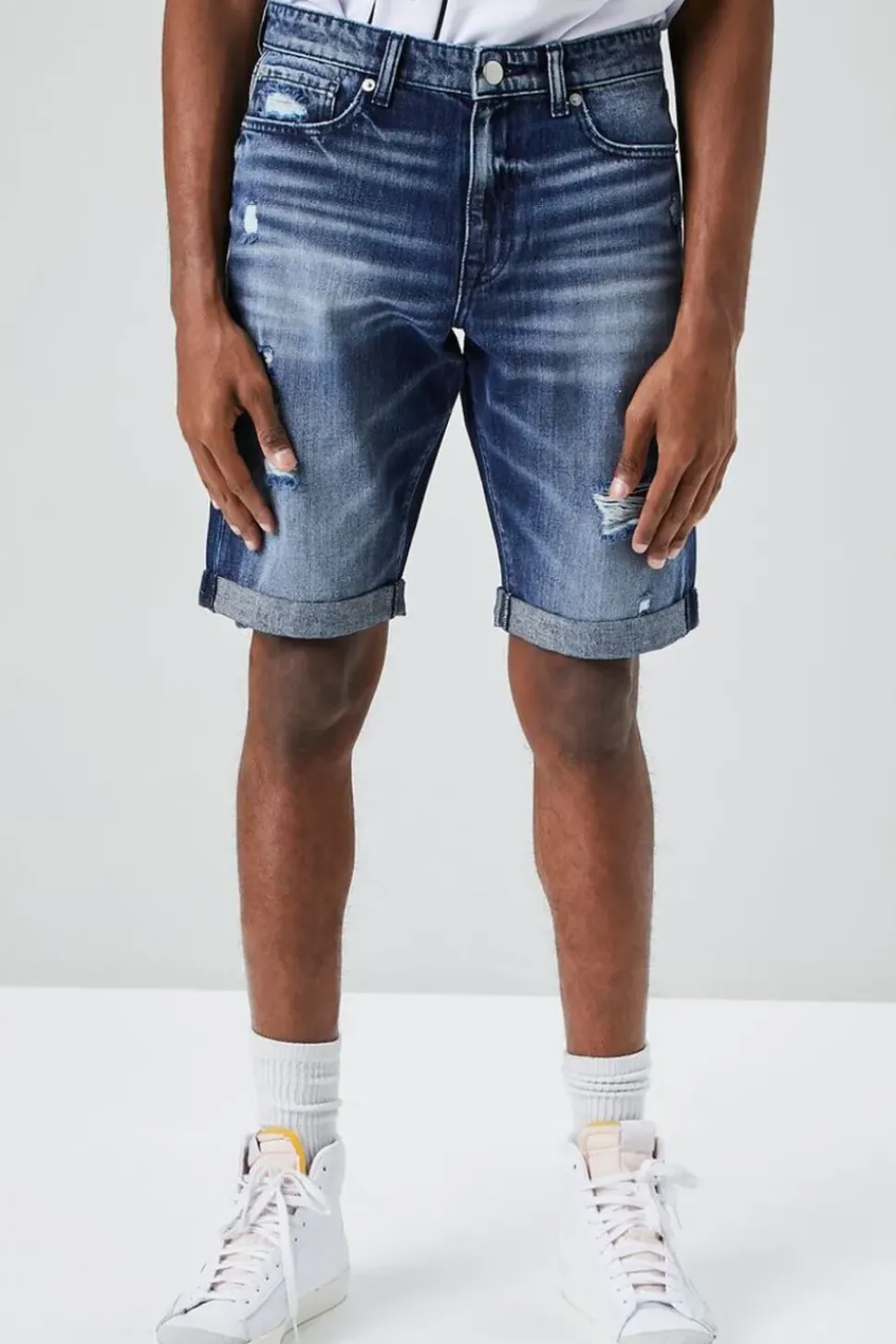 Organically Grown Cotton Denim Shorts