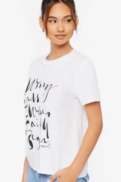 Organically Grown Cotton Faith Graphic Tee