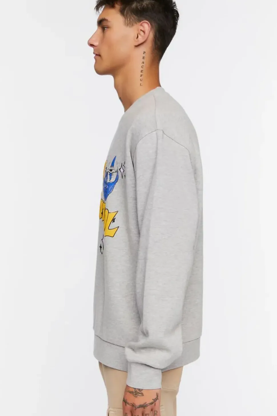 Organically Grown Cotton Graphic Pullover