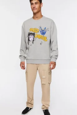Organically Grown Cotton Graphic Pullover