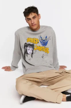 Organically Grown Cotton Graphic Pullover