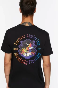 Organically Grown Cotton Mushroom Graphic Tee