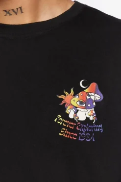 Organically Grown Cotton Mushroom Graphic Tee