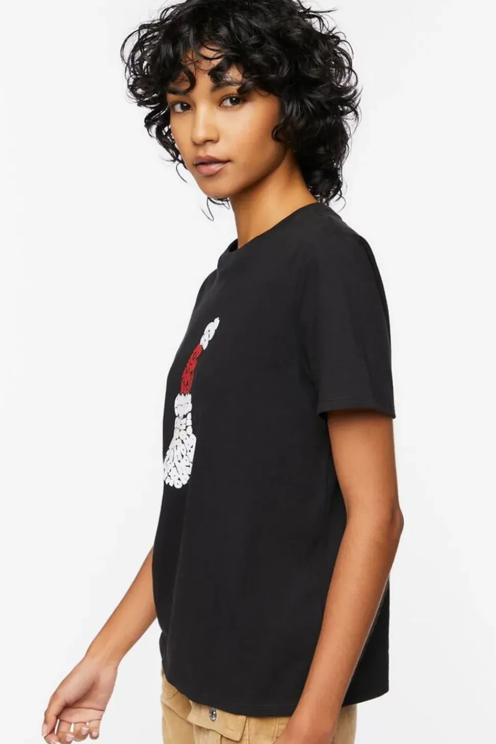 Organically Grown Cotton Santa Graphic Tee