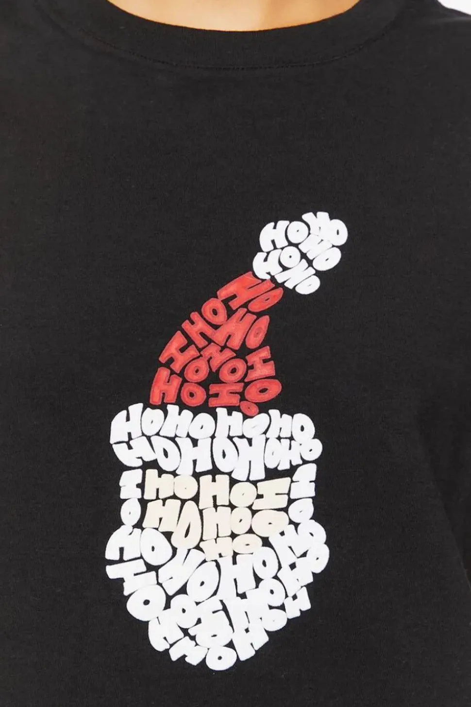 Organically Grown Cotton Santa Graphic Tee