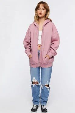 Organically Grown Cotton Zip-Up Hoodie