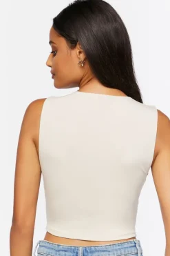 O-Ring Cutout Crop Top