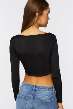 O-Ring Cutout Crop Top