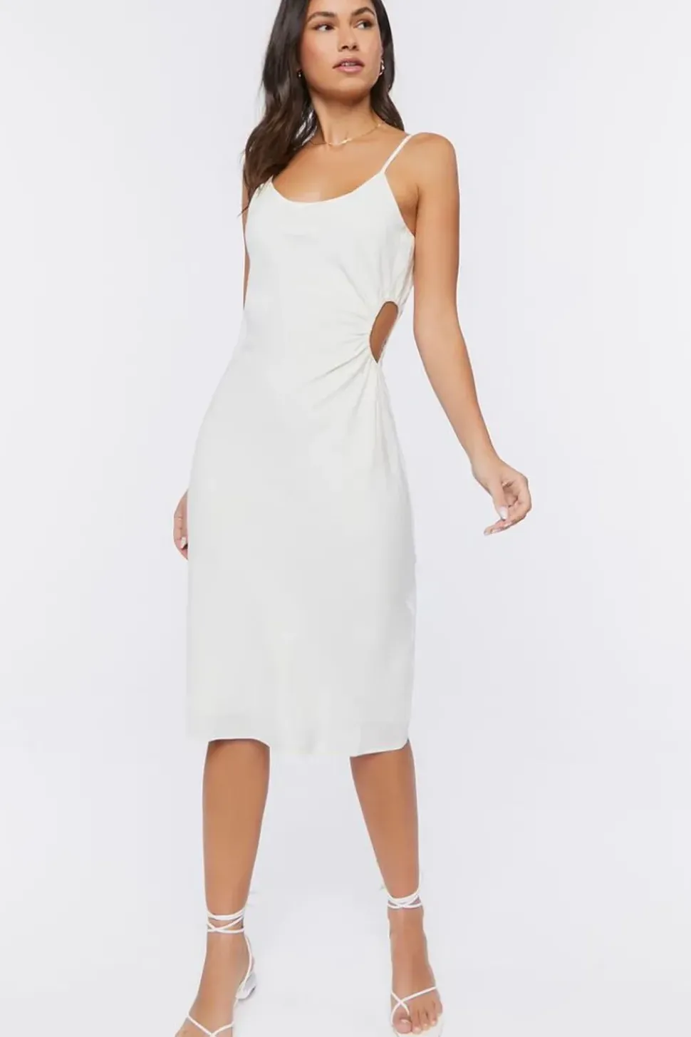 O-Ring Midi Dress