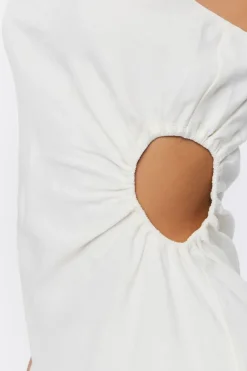 O-Ring Midi Dress