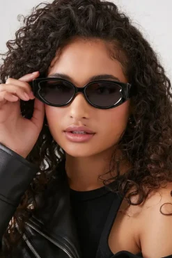 Oval Frame Sunglasses