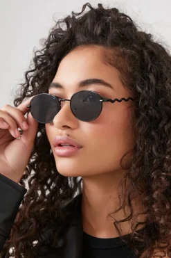 Oval Tinted Sunglasses