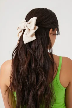 Oversized Bow Hair Barrette