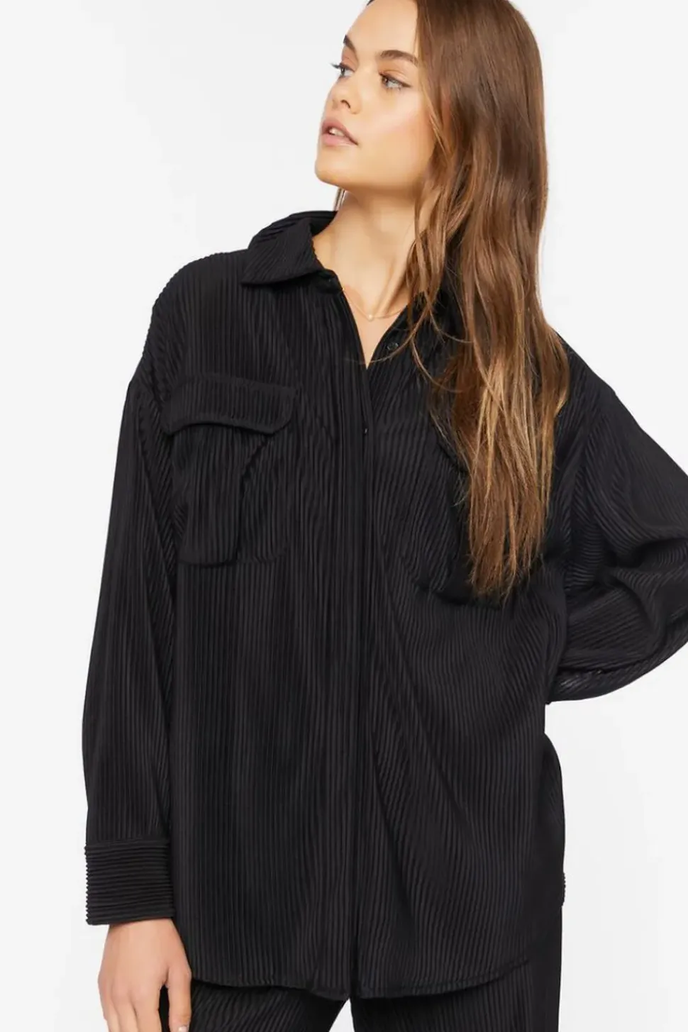 Oversized Corduroy Shirt