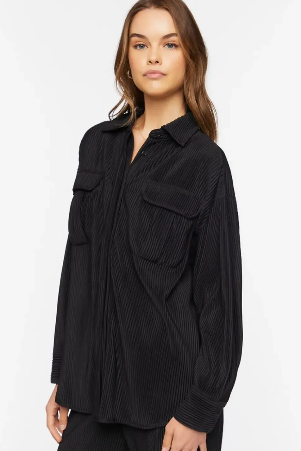 Oversized Corduroy Shirt