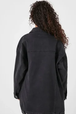 Oversized Denim Trucker Jacket