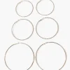 Oversized Hoop Earring Set