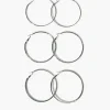Oversized Hoop Earring Set