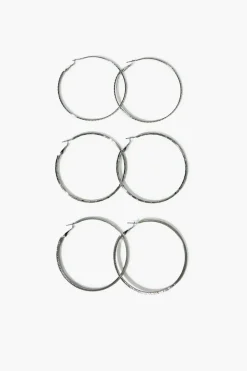 Oversized Hoop Earring Set